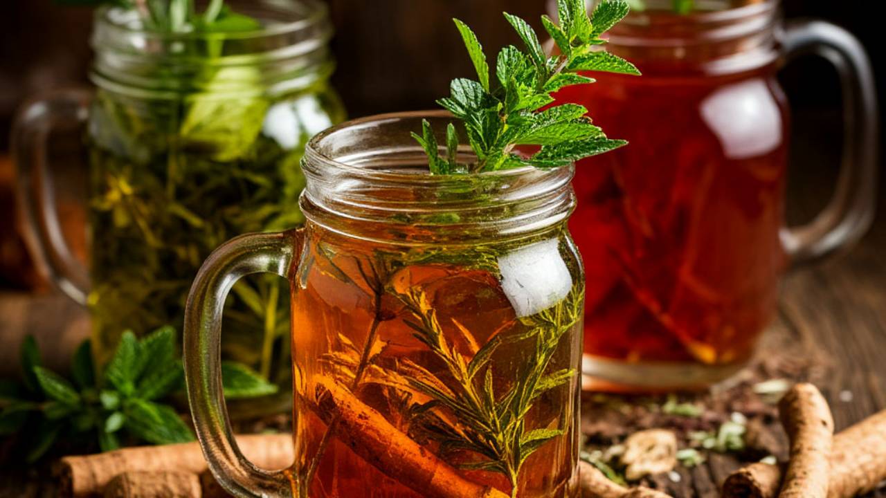 На Руси напитки из трав и кореньев пили задолго до появления заморского чая. смотреть онлайн