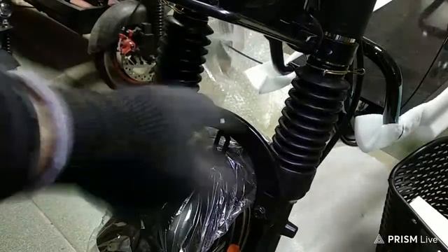 сборка электровелосипеда Wenbox Wbx 3-16