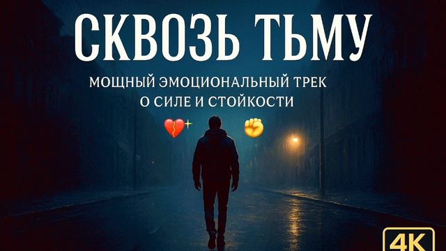 Сквозь Тьму | Мощный русский рэп о боли, силе и свете вн