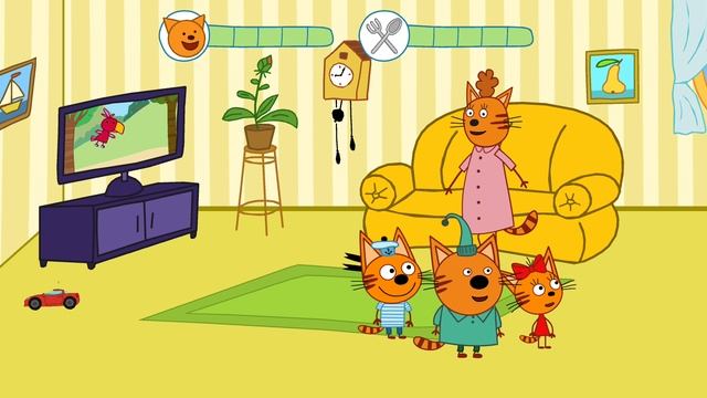 Три кота домашний любимец