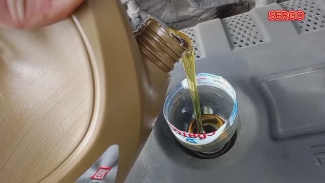 Замена масла в ДВС Чери Фора - Вортекс Эстина