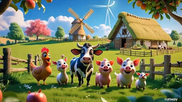 Для детей, Детский мульти-клип про животных смотреть онлайн