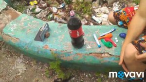 Надуваем Шарик Coca-Cola+Mentos
