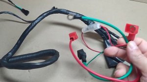 Проводка мопеда Дельта Альфа "MOTOTECH" 6 фишек у руля. Обзо