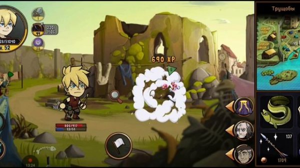 ВХОД В РЕЗЕРВАЦИЮ ДЕМОНОВ. Hero Tale - Idle RPG #65