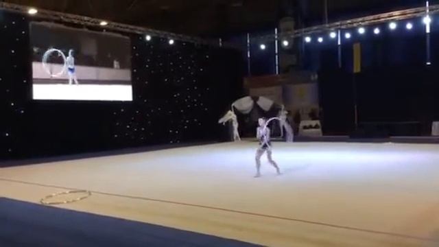 Алина Перемитько, КМС, Днепр 2, обруч смотреть онлайн