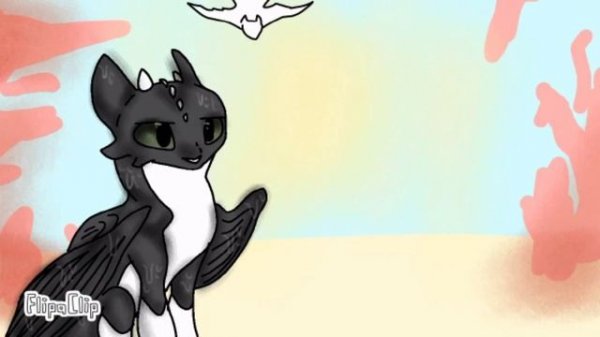 Беззубик и дневная Фурия часть 14. Toothless and light fury part 14.