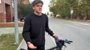 Упал под машину? | Стант от 1 лица | Стант  на велосипеде