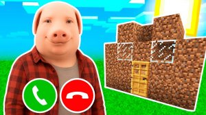 ВСТРЕТИЛ JOHN PORK и ПОСТРОИЛ ЕМУ ДОМ в МАЙНКРАФТ ДЖОН ПОРК