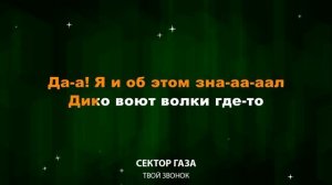 Сектор Газа — Твой звонок (Текст Lyrics)