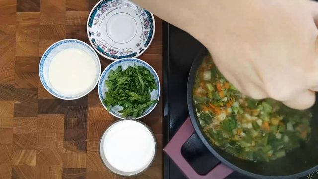 ОБЕД ДИАБЕТИКА. Сливочный суп с овощами, вкусный, сытн?