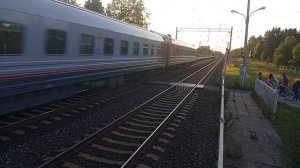 «СКОРОСТЬ 140 КМ/Ч, ВЗЛЕТАЕМ»: электровоз ЭП20-023 с пассажи