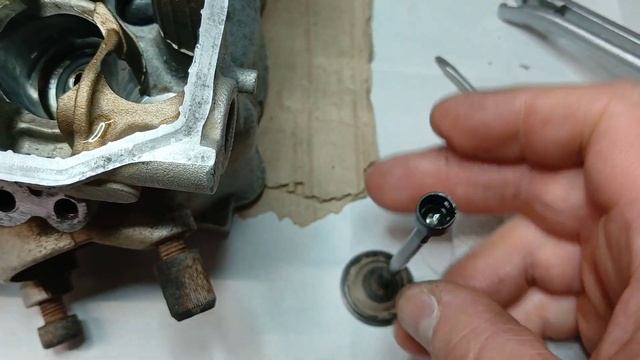 DRZ400 замена поршневой, ремонт ГБЦ