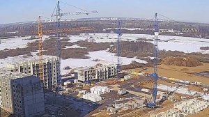 Танцы кранов | Строят панельки! Башенный кран SMK-10.200 | Б?