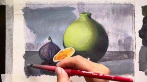 РИСОВАНИЕ ТЕМПЕРОЙ по бумаге /  с дорисовкой цветными ?