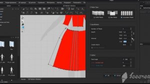 CLO3D - Проектирование складок