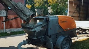Мини бетононасос (прицепной) - РУАЛГРУПП