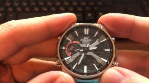 Обзор и настройка часов Casio Edifice ECB-S100D-1A