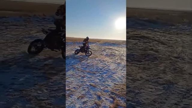 Запуск питбайк кайо 140 в -15