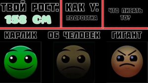 Твой рост : // ГД лица // Мемный помидор