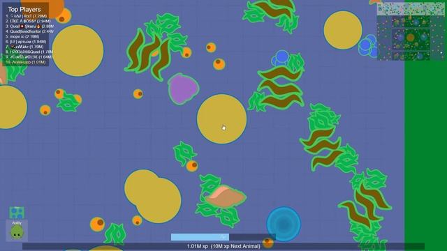 КАК БЫСТРО ПРОКАЧАТЬСЯ ДО СУПЕР СУЩЕСТВА В МОПИО Mope.io