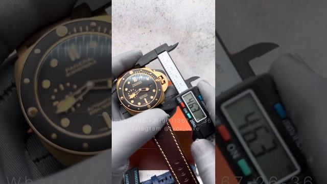 Обзор Panerai  бронза от #panerai Submersible  Bronzo 47 Mm PAM00968
