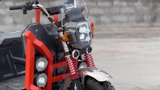 Видео обзор на трехколесный грузовой Трицикл Skillmax 004