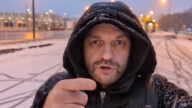 Катаюсь зимой на самокате Ninebot MAX G-30, красота... смотреть онлайн