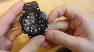 проверка подлинности по номеру модуля Casio  в часах AQ-S810