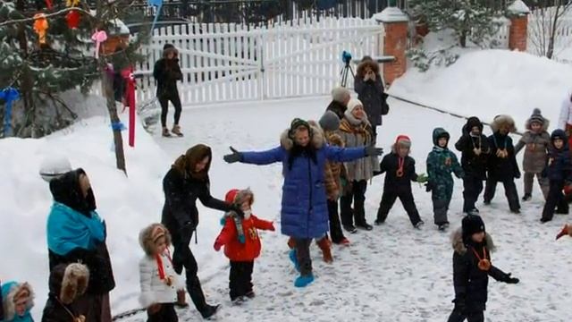 Масленица в детском саду Юные Капитаны
