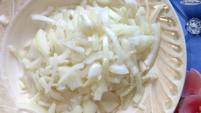 Салат с баклажан с яйцом,озадачит даже опытного дегус?