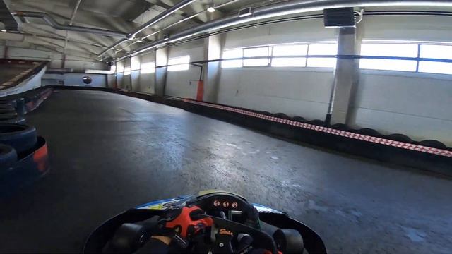 Картинг ПКБ, квалификация, пилот Михаил (я) лучшее время круга