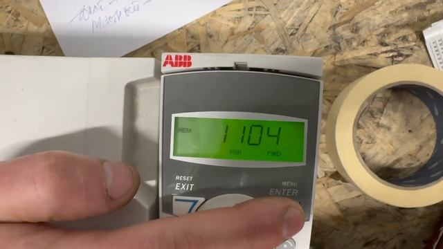 Настройка ПЧ ABB ACS 355 смотреть онлайн