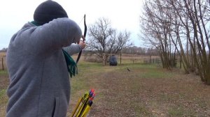 Луки для стрельбы с кольцом. Длинный лук из вяза с сухо