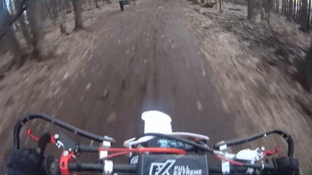 Первый выезд на FX Cb300f,чуть не сжёг...