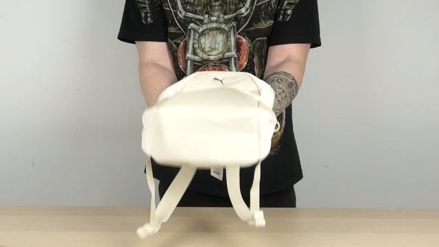 Розпаковка Puma UP Small Backpack 91290-02 Alpine Snow смотреть онлайн