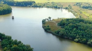 ПРИКОЛОТНЯНСКОЕ ВОДОХРАНИЛИЩЕ обзор С ВЫСОТЫ, водобуд Приколотное, Новоалександровка, Малахово