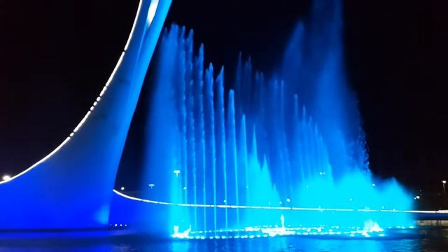 Поющие фонтаны олимпийский парк Сочи 2019 г. ⛲ смотреть онлайн