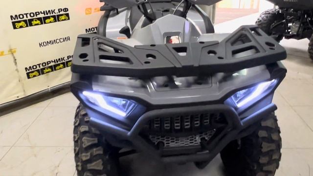 Квадроцикл Bashan Explorer 320 EFI 4х4 с ПСМ в сером цвете, легенд? смотреть онлайн