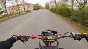 ДПС ВЕЗДЕ! // ПИТБАЙКЕР В ГОРОДЕ КАТАЕТ КАК НЕ В СЕБЯ