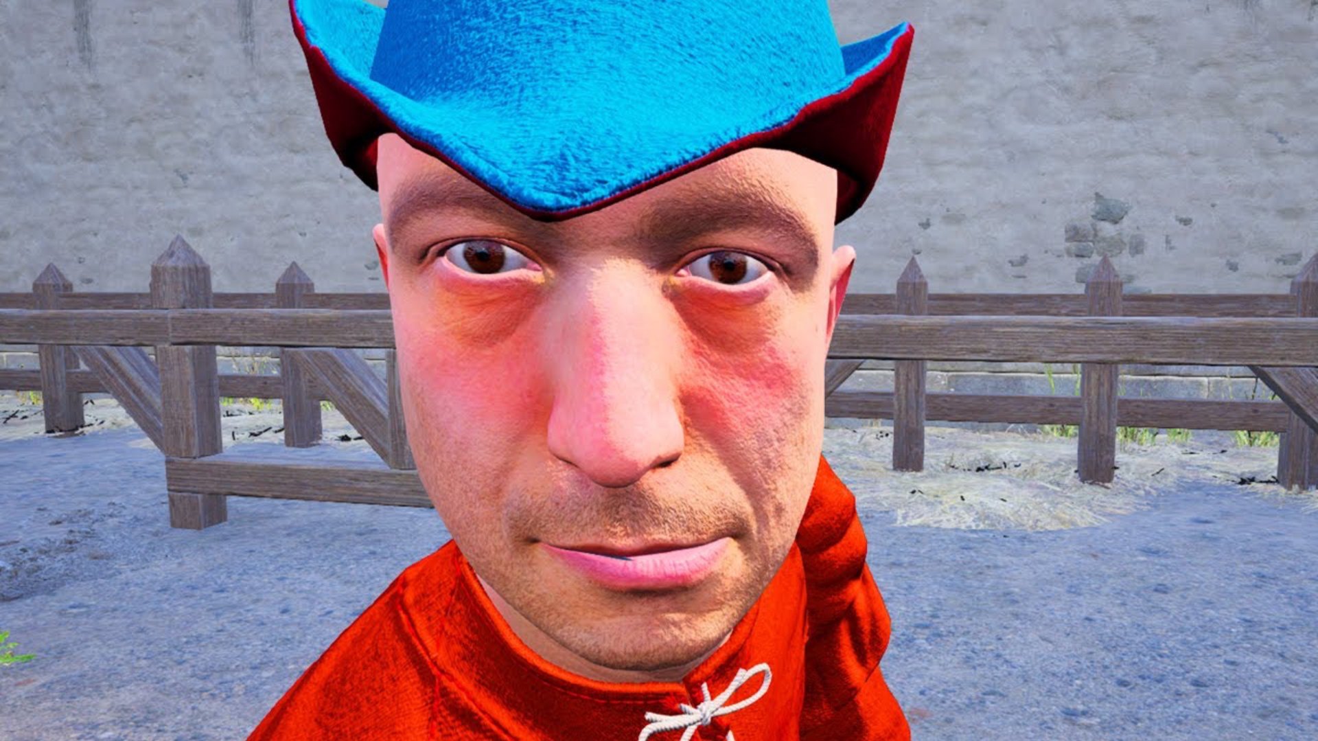 сгорело о4ко в Half Sword...