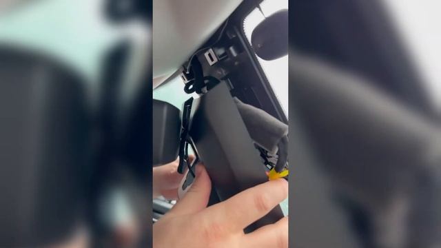 Geely Atlas NEW 2024 установка видеорегистратора.