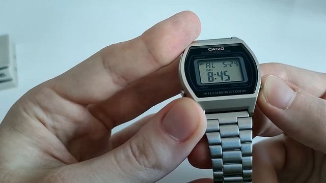 Обзор Casio Vintage B640WD-1A: внешний вид, функционал, настройка