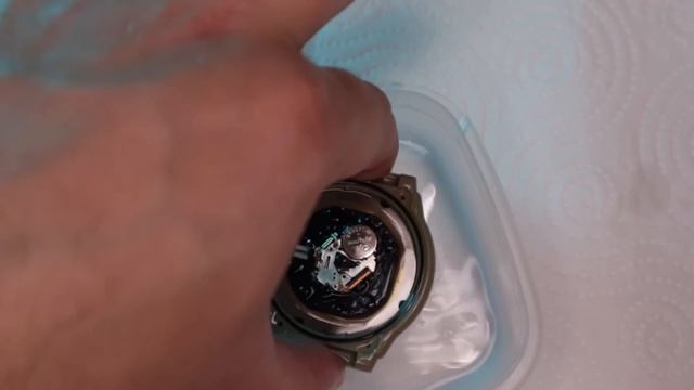 ЗАЛИВАЕМ МАСЛО В ЧАСЫ CASIO - HYDRO MOD OIL