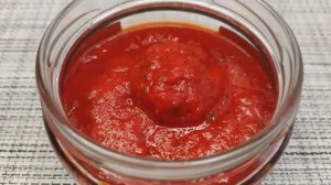 Домашний кетчуп из томатпасты за 5 минут