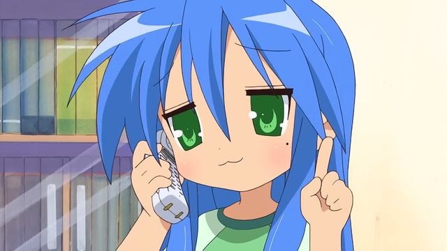 [Lucky☆Star RUS DUB] эпизод 4 - Прокрастинация