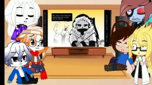 Реакция персонажей андертейл на андерверс