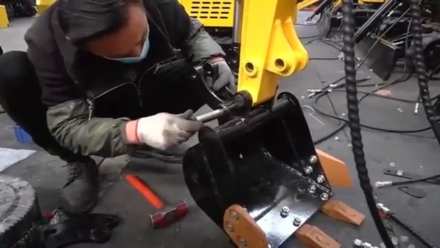 Как правильно собрать Hightop мини-экскаватор и навесное