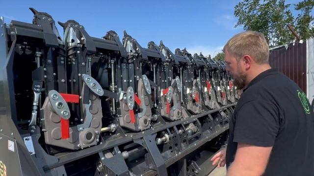 Обзор Итальянской жатки Olimac DRAGO GT. Сбор урожая кукуруз?