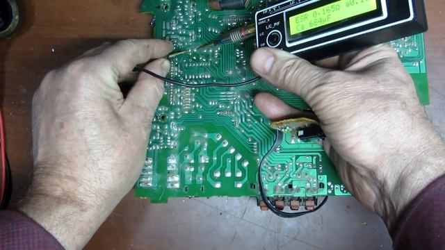 внутрисхемные измерения ESR, измерителем M63